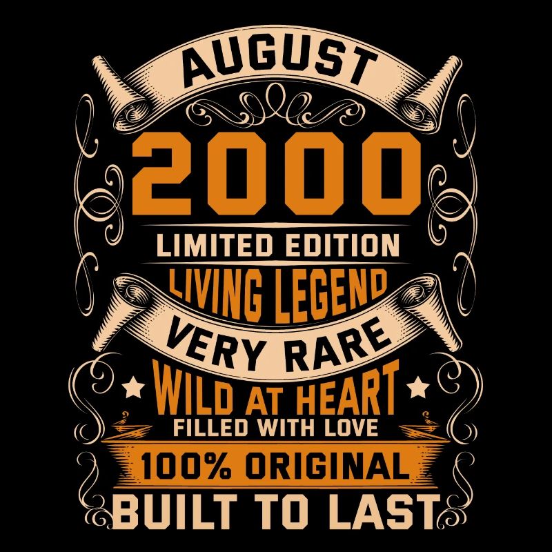 Birthday Legends 100% Original August 2000