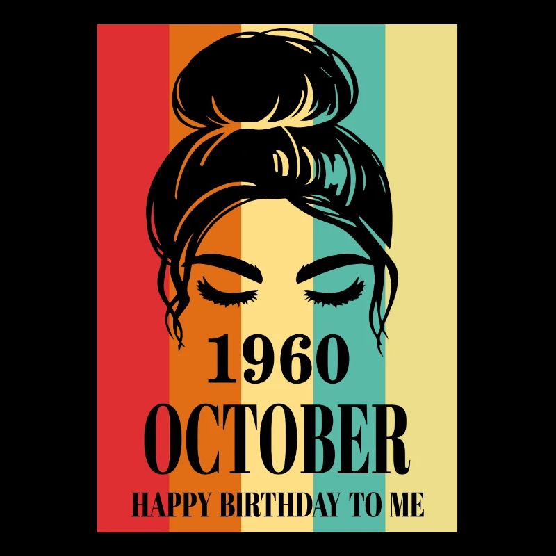 Octobre 1960 Joyeux anniversaire à moi