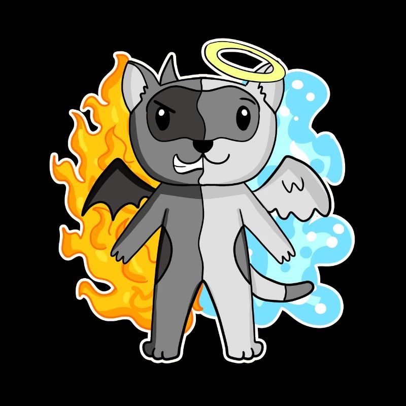 Cat Cat Breed Burma - Angel and Devil