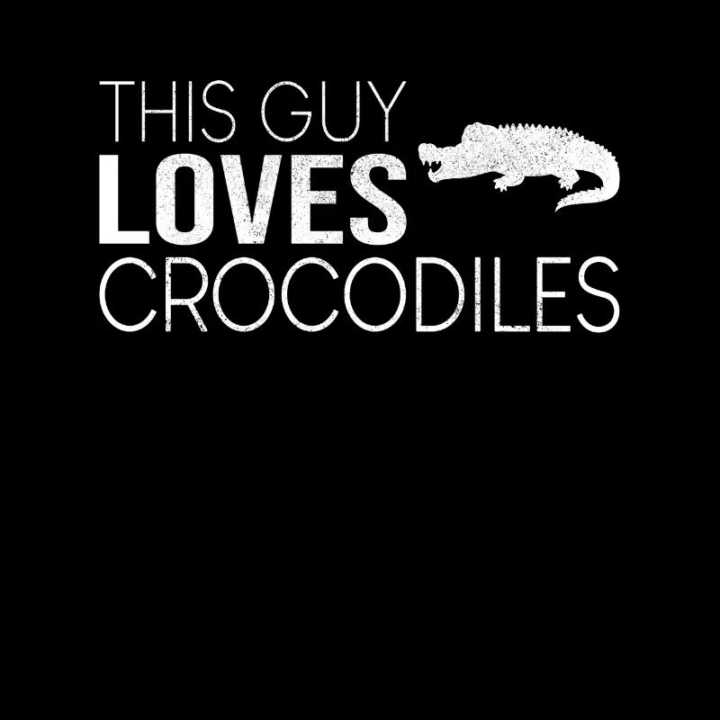 Typ Krokodil Spruch