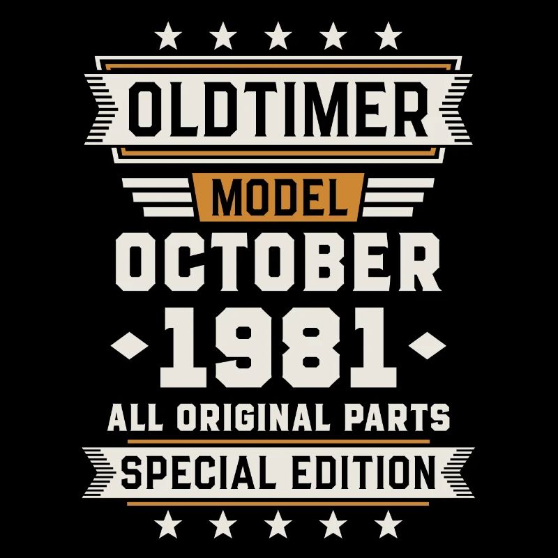 Oldtimer Oktober 1981 Geburtstag Geschenk