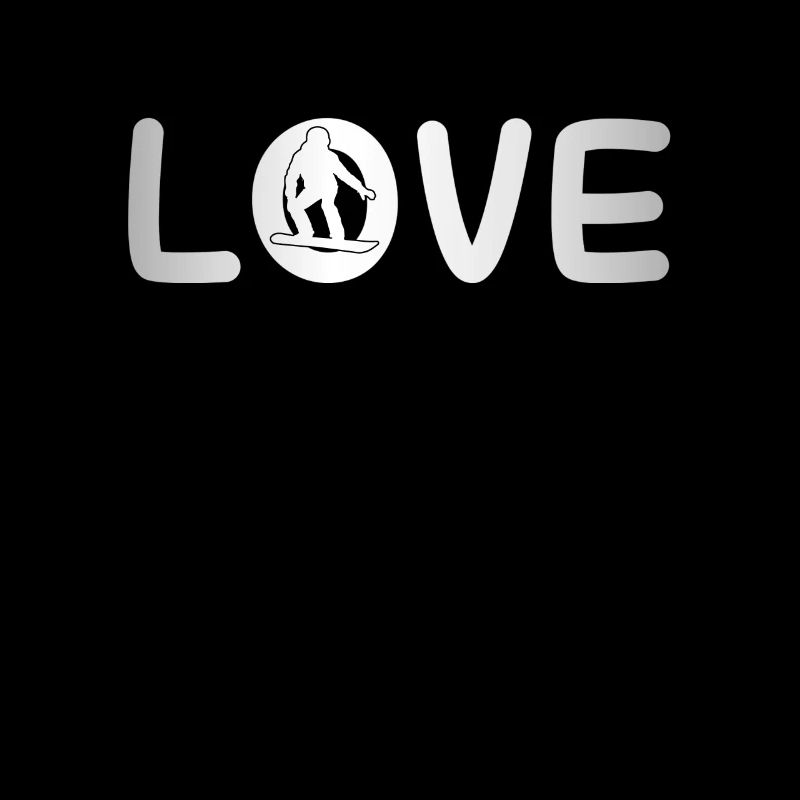 Snowboarding Liebe