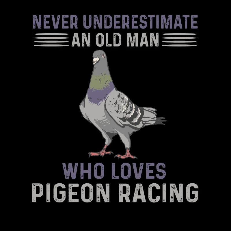 Course de pigeons pour hommes