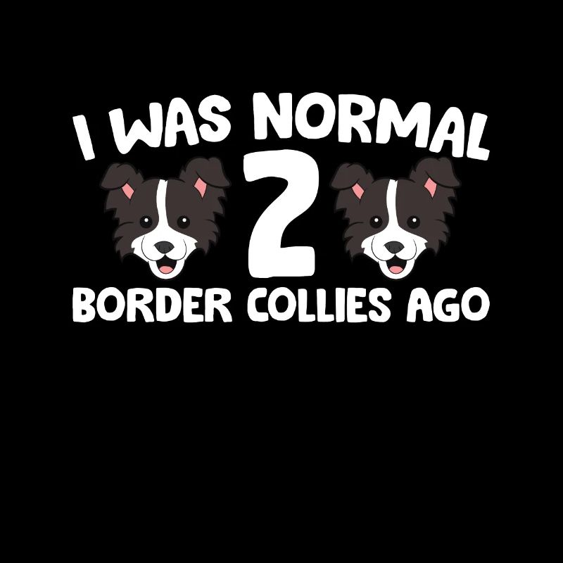 J’étais normal avant 2 Border Collies
