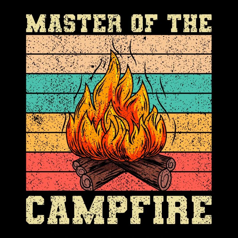 Maître de Campfire Camping Camp Camping
