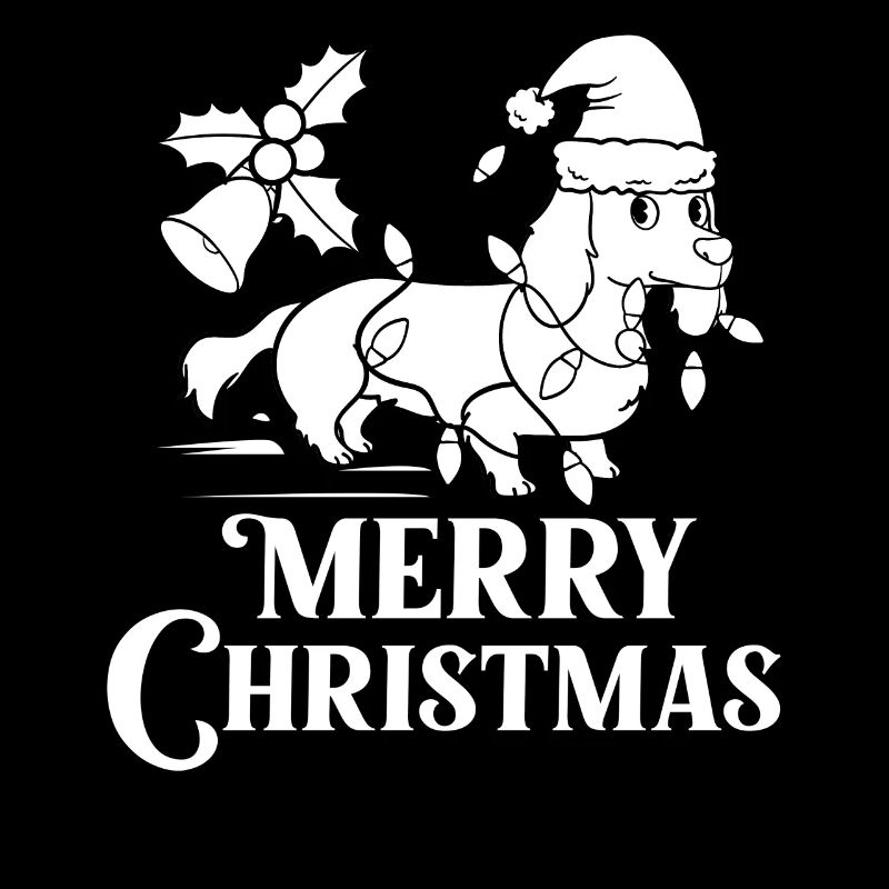 Doxie Teckel Teckel Chien Noël