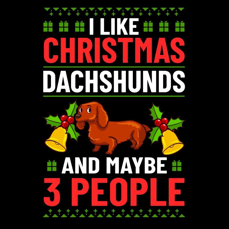Doxie Teckel Teckel Chien Noël