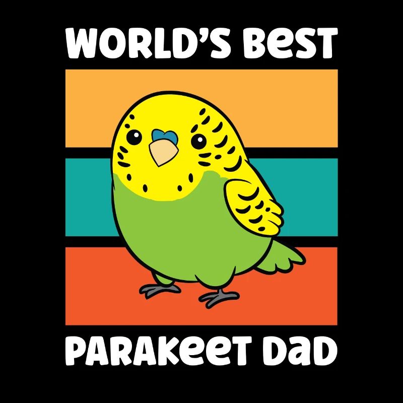 Parakeet Budgerigar Bird Papa Worlds Best