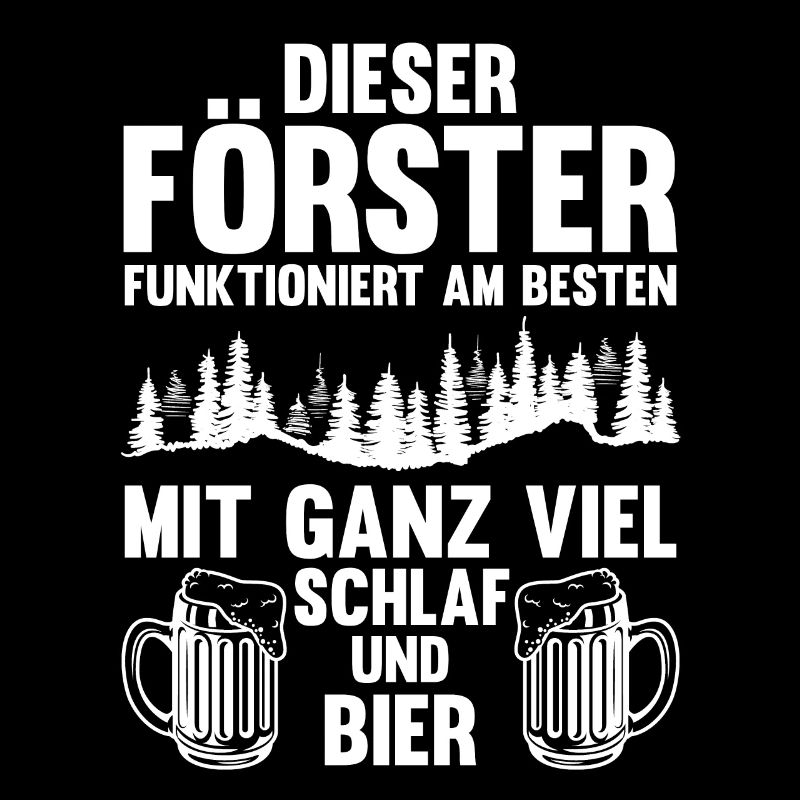 Bier Waldarbeiter Holzfäller Waldarbeit Förster