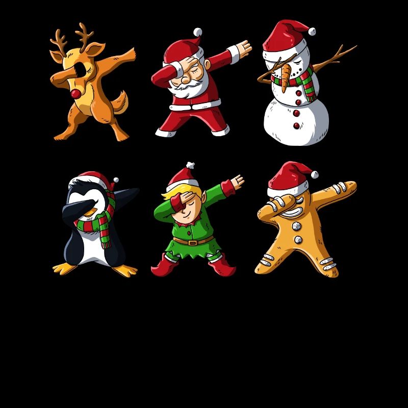 Christmas Squad Santa Claus Gingerbread Elf