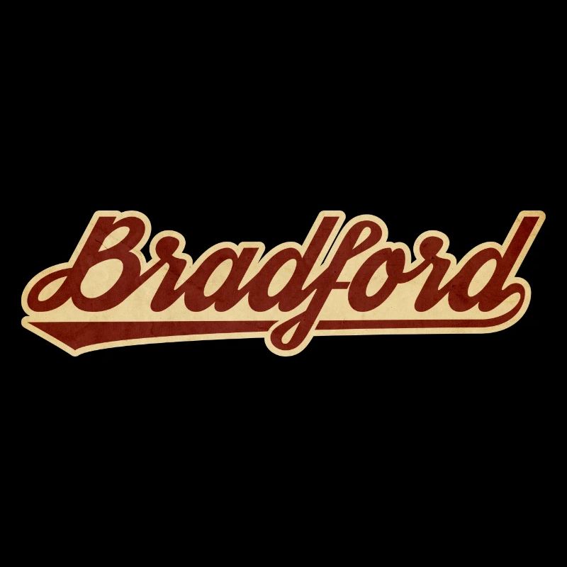 Bradford Vintage Script Logo