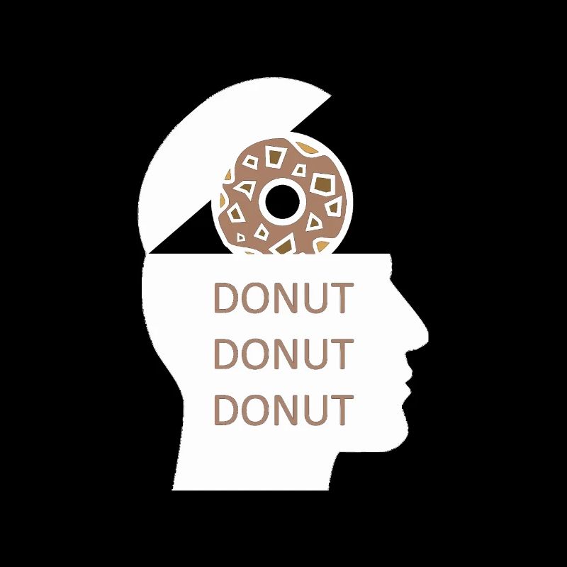 Donut Donut Donut Lustiges Design