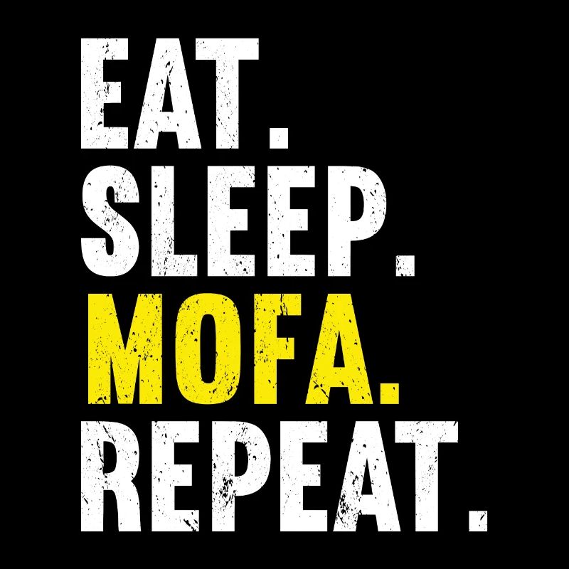 Mofa Mofas Moped Zweirad Mofafahrer Rollerfahrer
