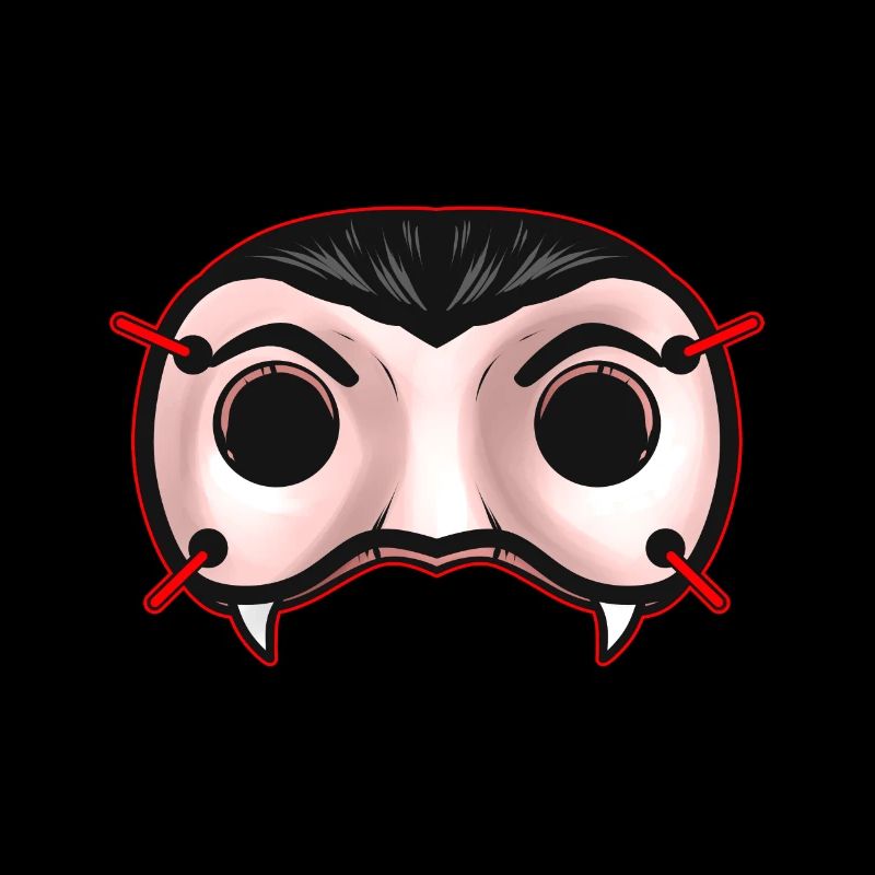 Costume de masque de vampire pour Halloween