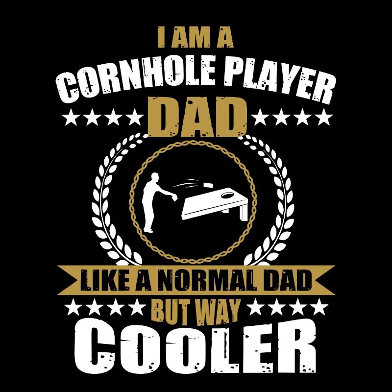 Cornhole Spieler Papa