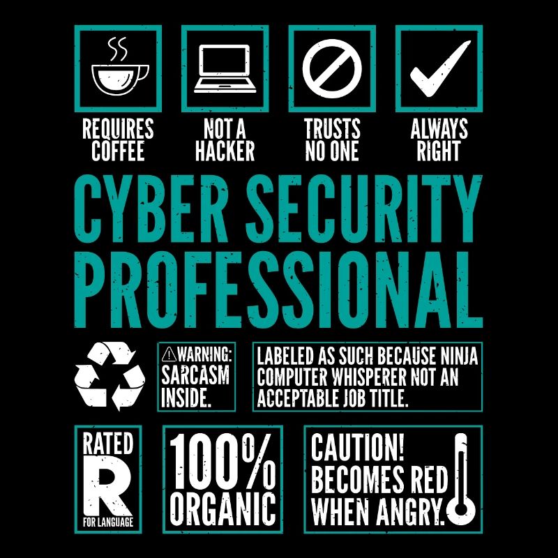 Cyber Security Professional Fakten Coding Hacker