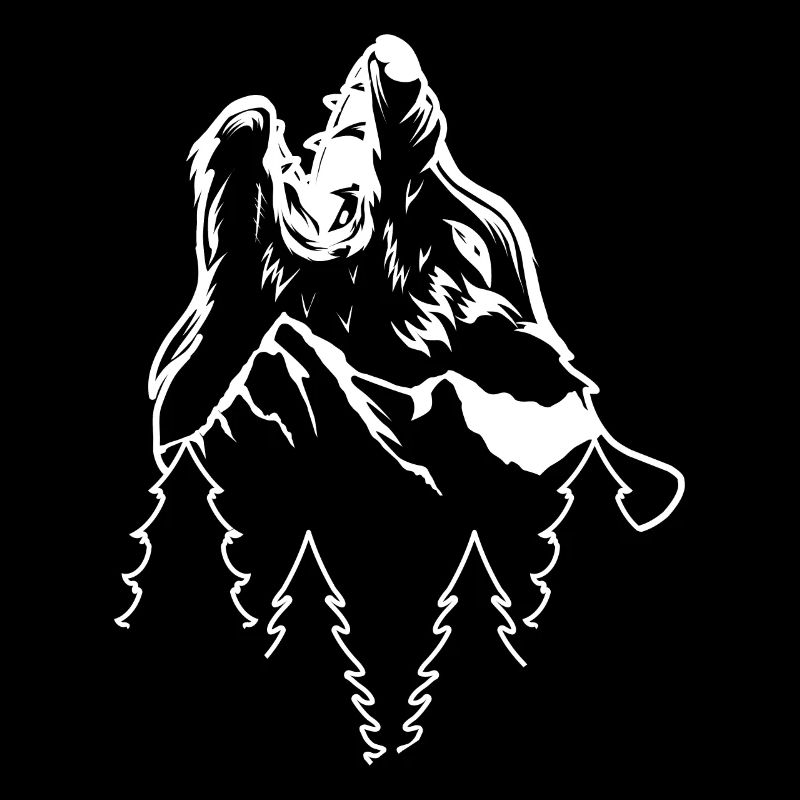 Wolf Head Wolfs Lover Wolves Animal Wolfhound Wolf