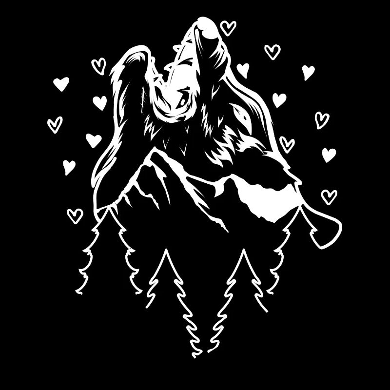 Wolf Lover Wolf Head - Loups Animal Wolfhound Wol