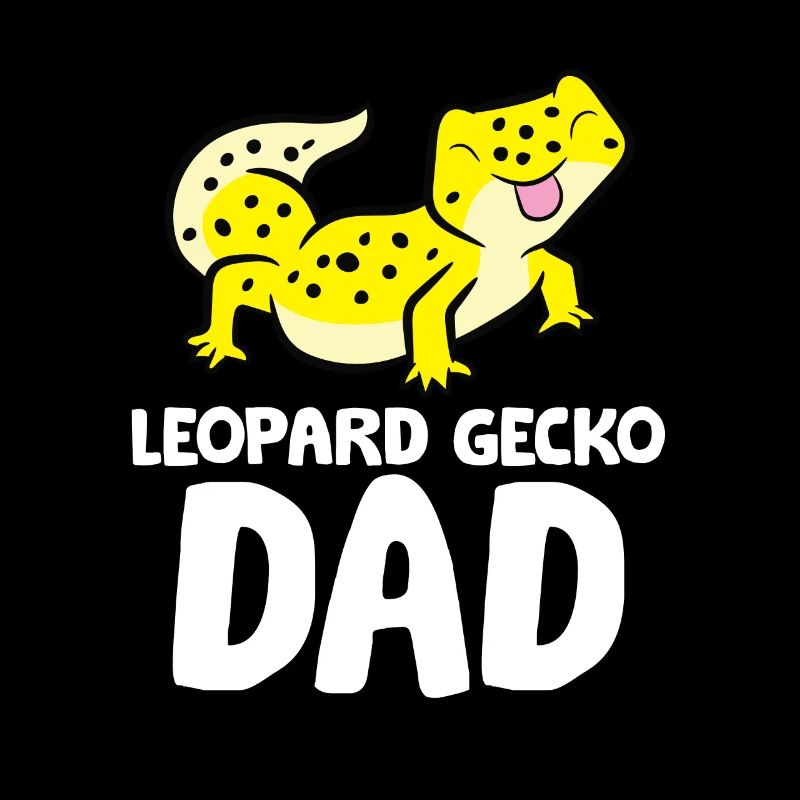 Léopard Gecko Papa Lézard Reptile Père Léopard