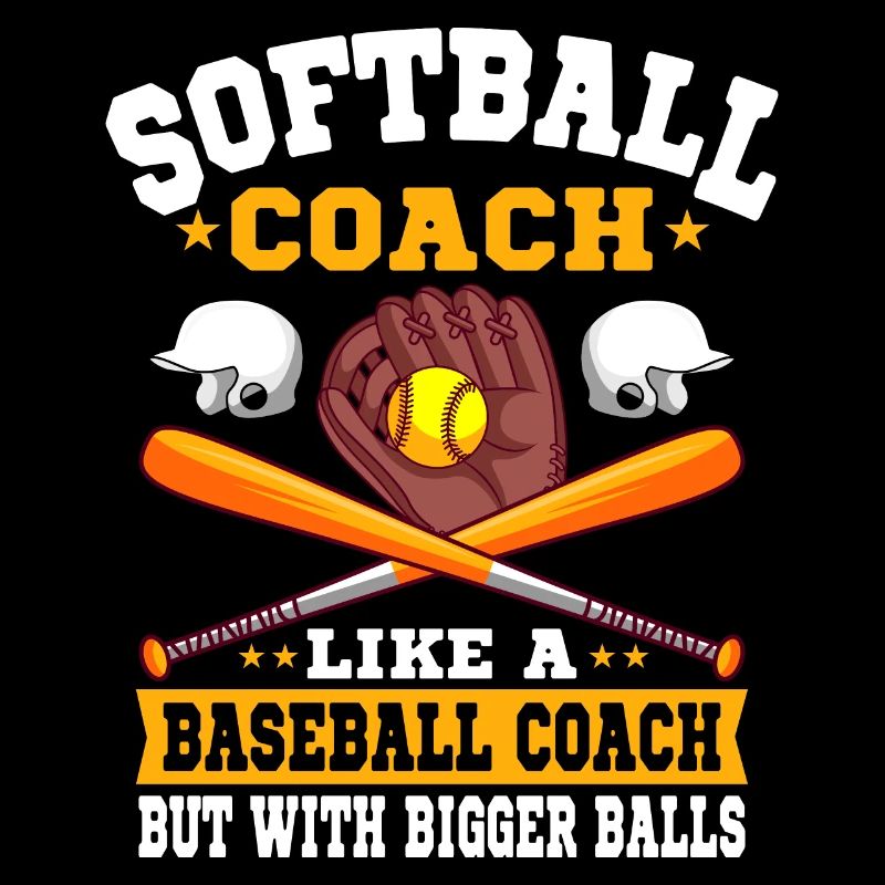 Softball Trainer Wie Ein Baseball Trainer