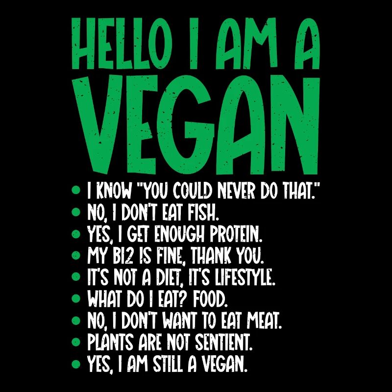 Ich Bin Eine Vegane Vegetarische