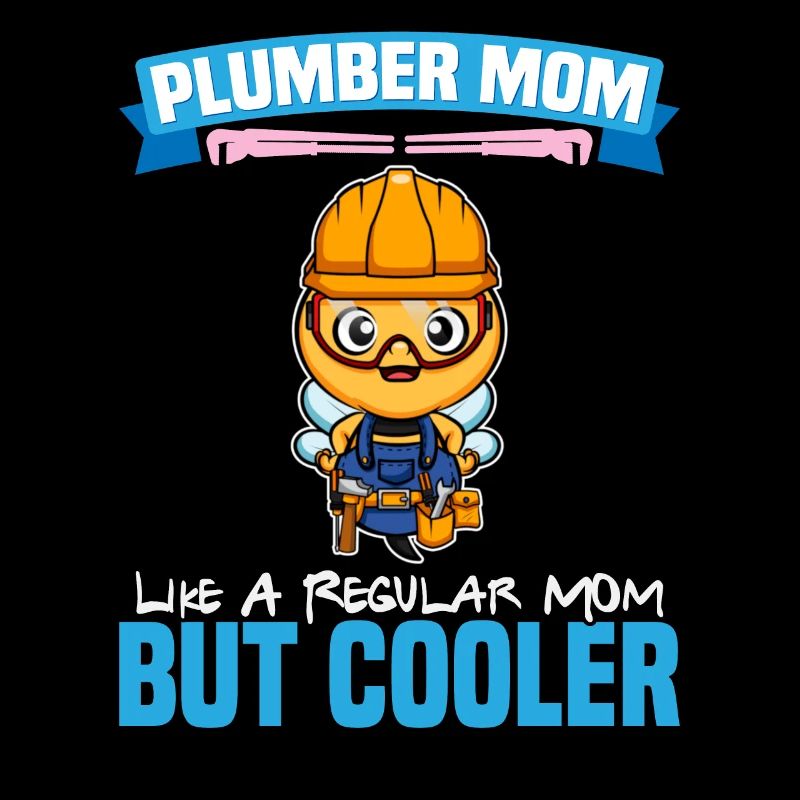 Maman plombière comme une maman régulière mais plus cool