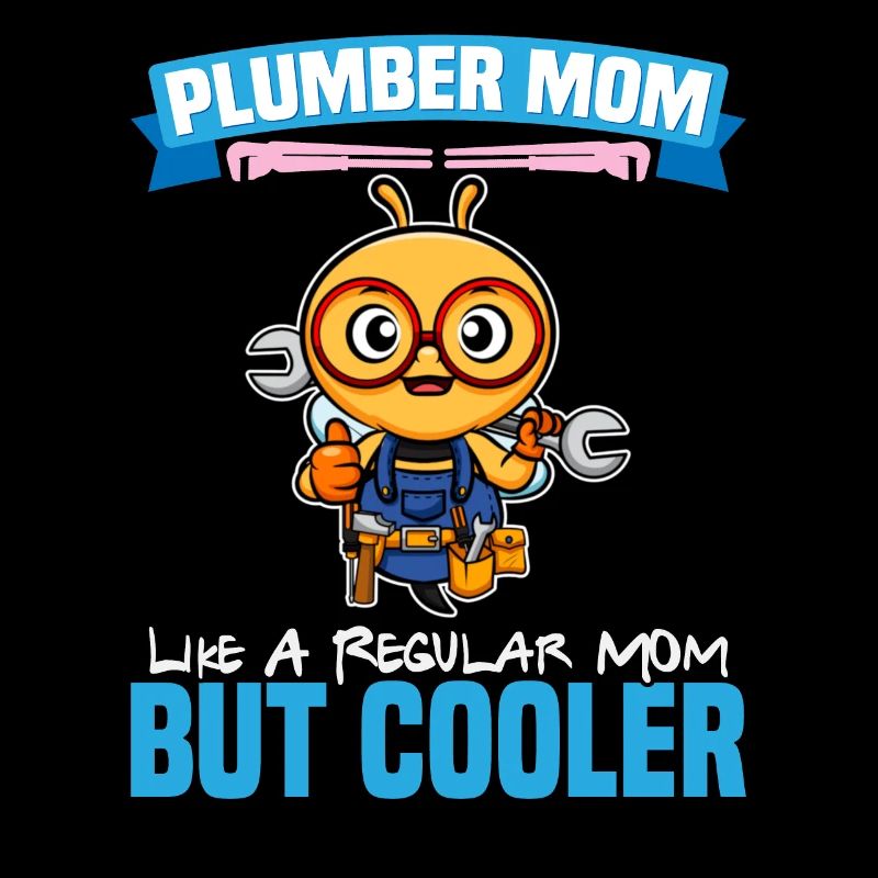 Maman plombière comme une maman régulière mais plus cool