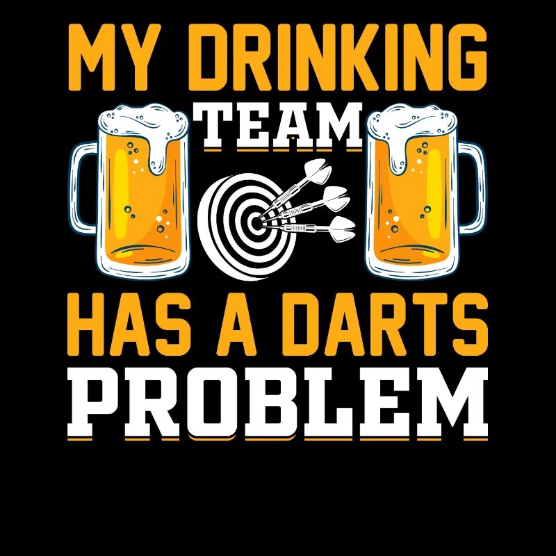 Mon équipe de buveurs a un problème de fléchettes - Darts Playe