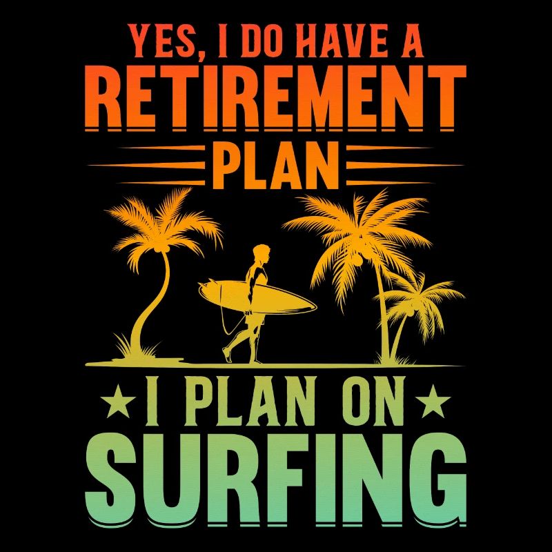 Plan de retraite de surf nautique de surf de vagues Eau S