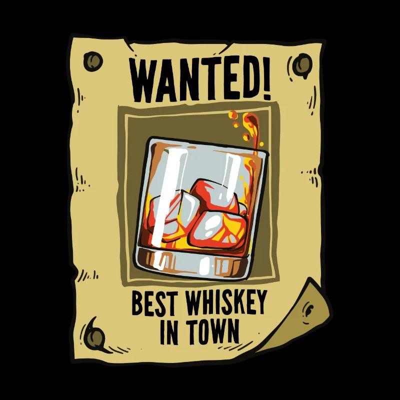 Gesuchtes Poster Bester Whiskey trinken