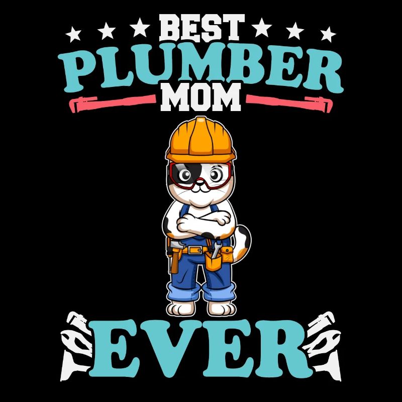 Best Plumber Mom Ever Plumbing Technician Crafts