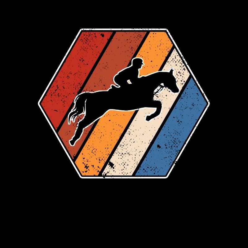 Pferd Retro