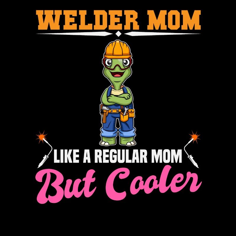 Maman soudeuse comme une maman régulière mais plus cool