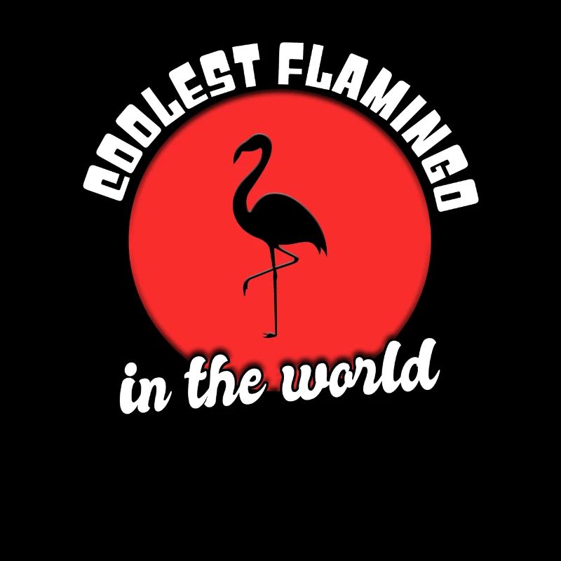 Cooler Flamingo Spruch
