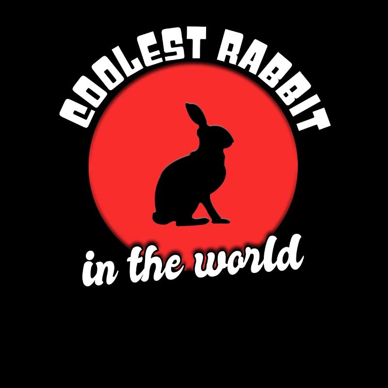 Cooler Hase Spruch
