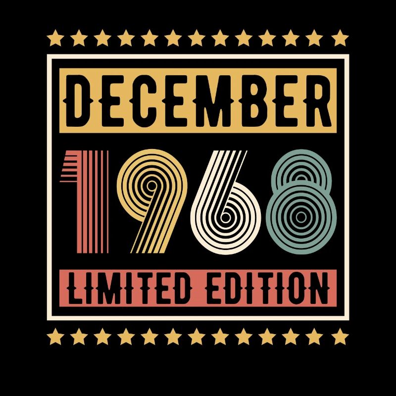 Millésime Décembre 1968 Edition Limitée Anniversaire