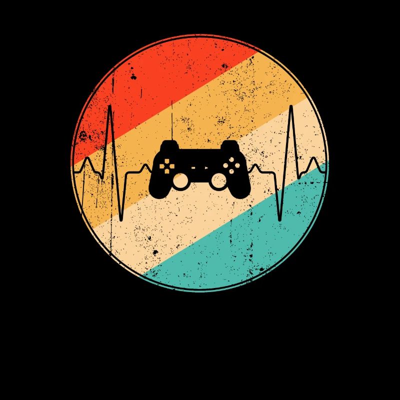 Gaming Retro Heartbeat