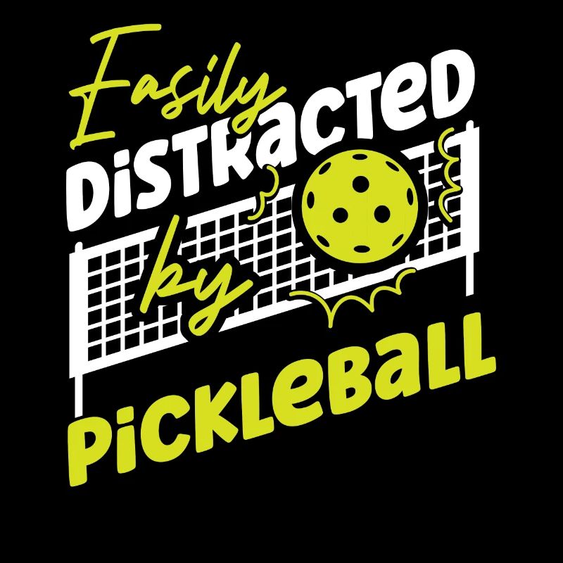 Pickleball Easily Distracted By