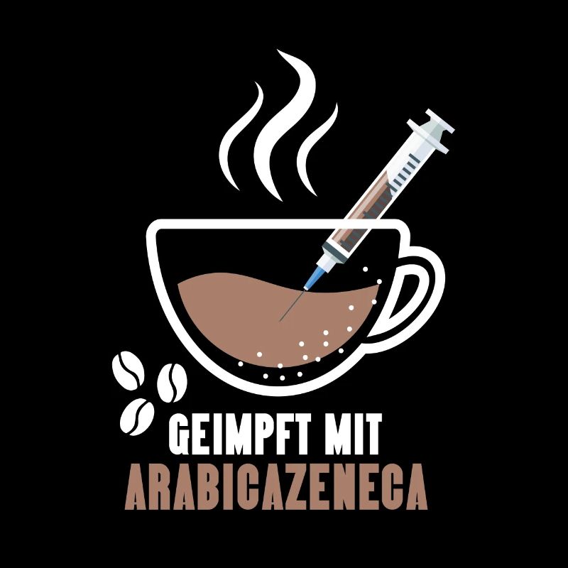 Geimpft Mit Arabicazenega Kaffee