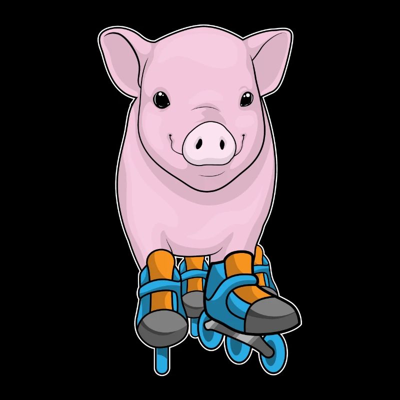 Pig Inline skating roller skates