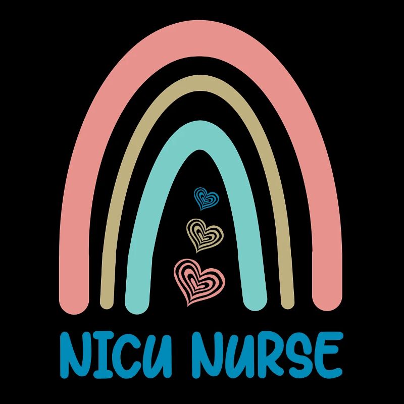 NICU Krankenschwester - Regenbogenherz