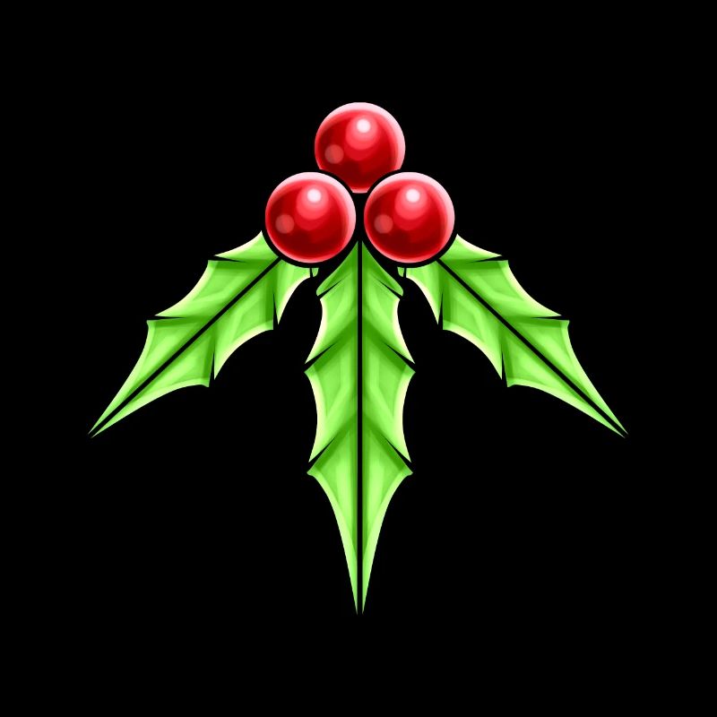 Gui rouge Albrank pour Noël