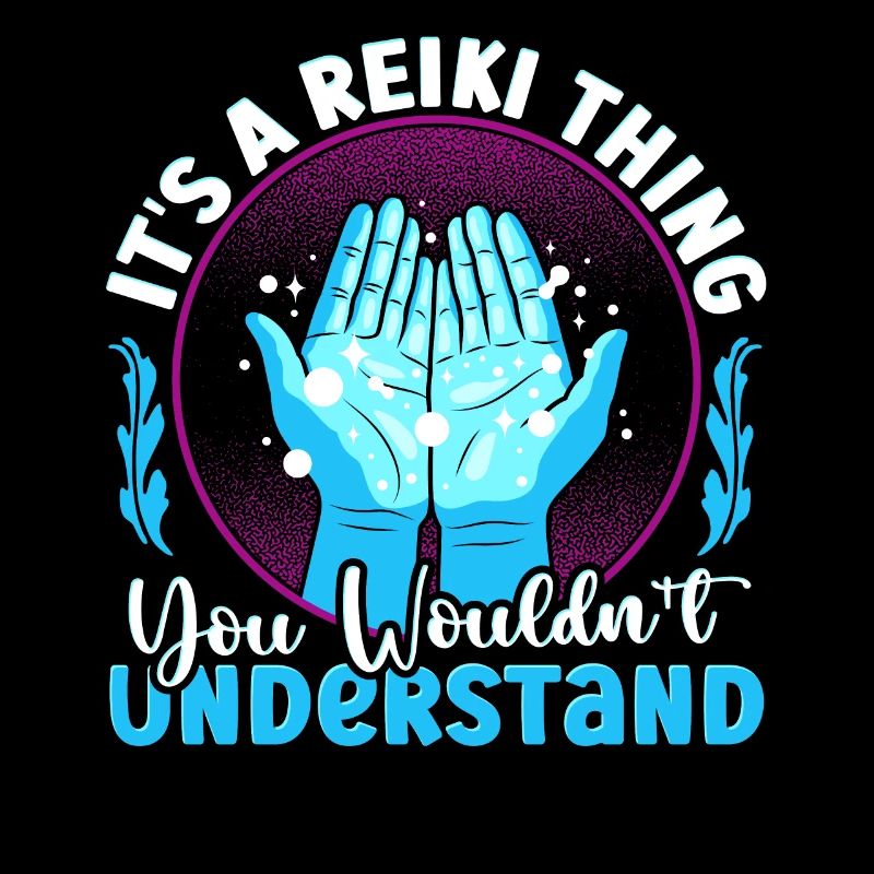 Reiki Practitioner Design für einen Energieheiler