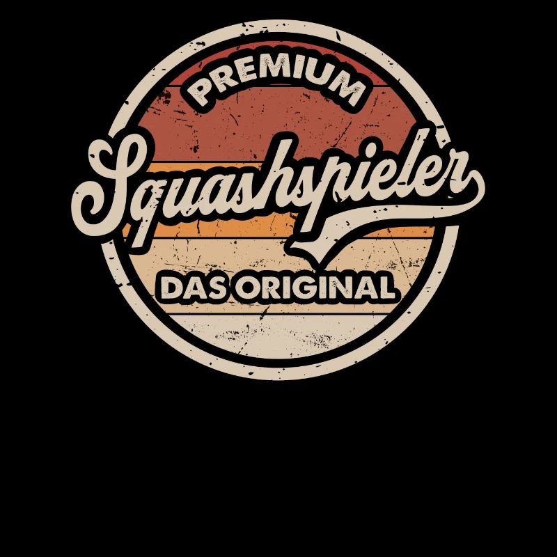 Squash Original Lustiges Squashspieler