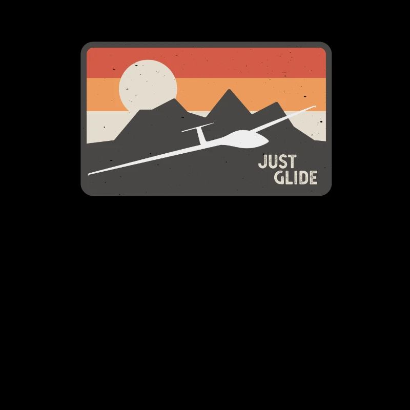 Glider Glider Airplane Pilot Retro