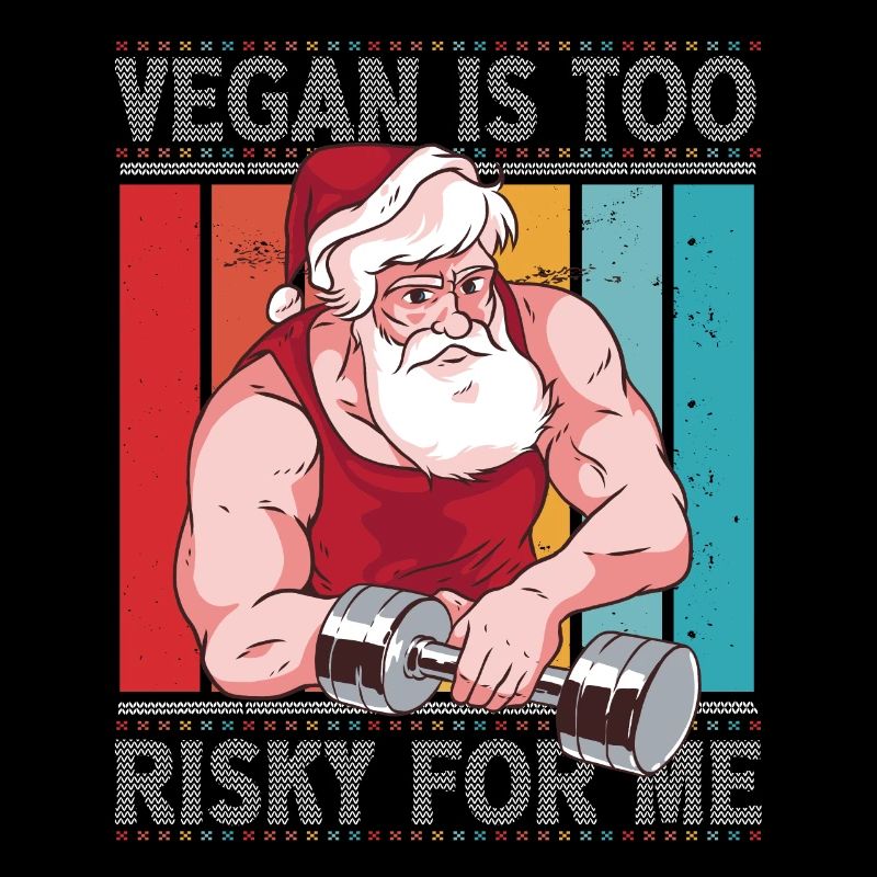 Vegan est trop risqué pour moi la veille de Noël