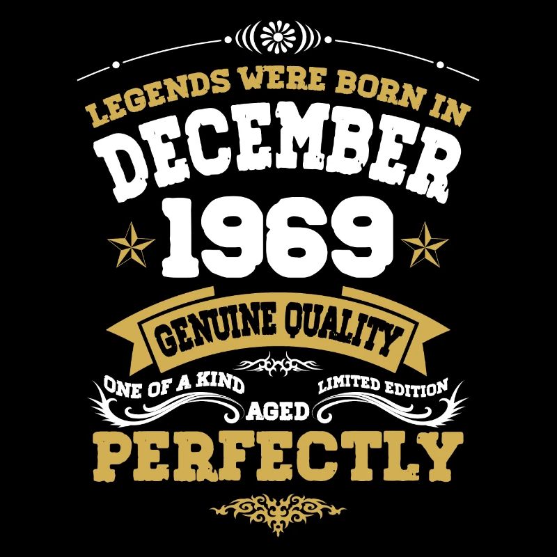 Vintage Aged Perfectly December 1969