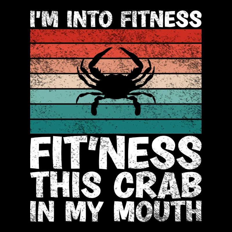 Je suis en forme ce crabe dans ma bouche