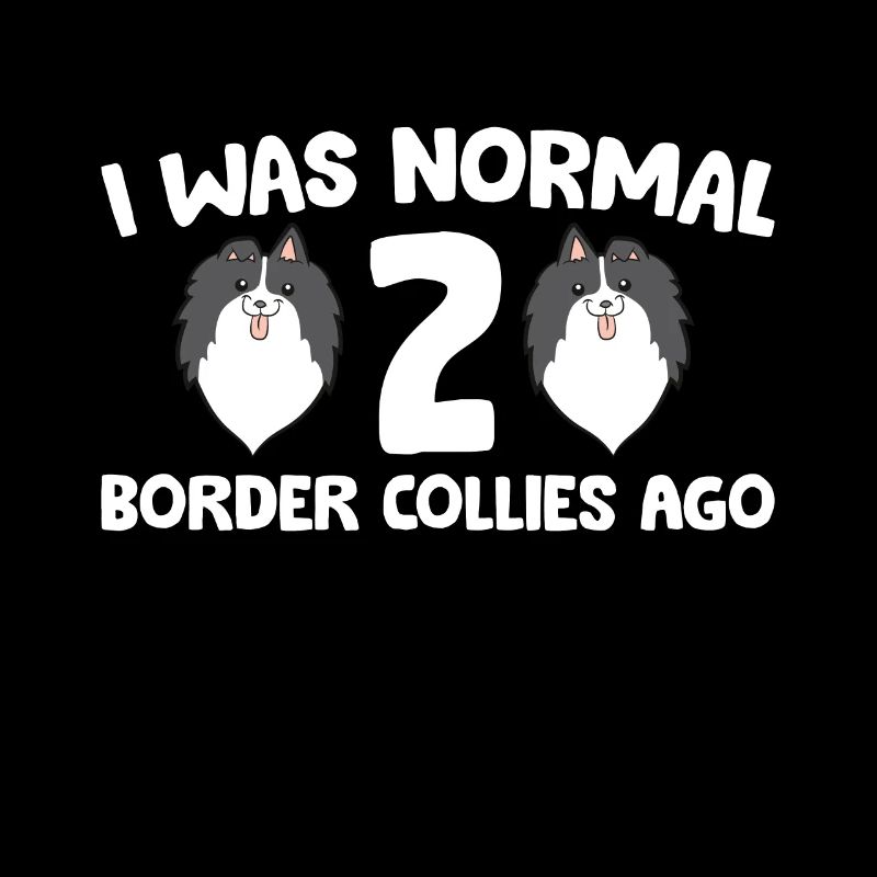 Border Collie Owner I Was Normal 2 Border Collies