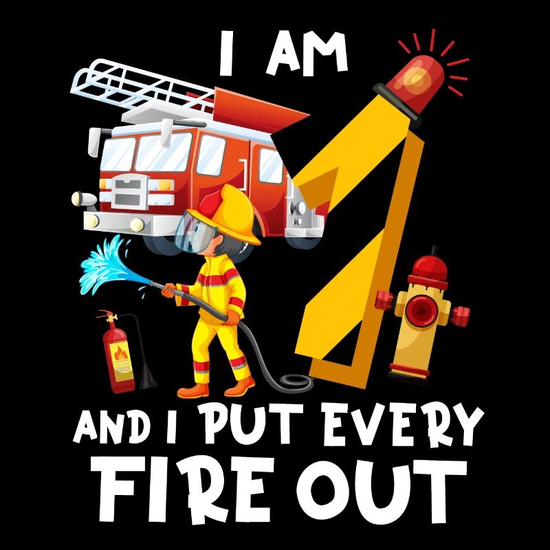 Fire engine firefighting I am 1 year old,